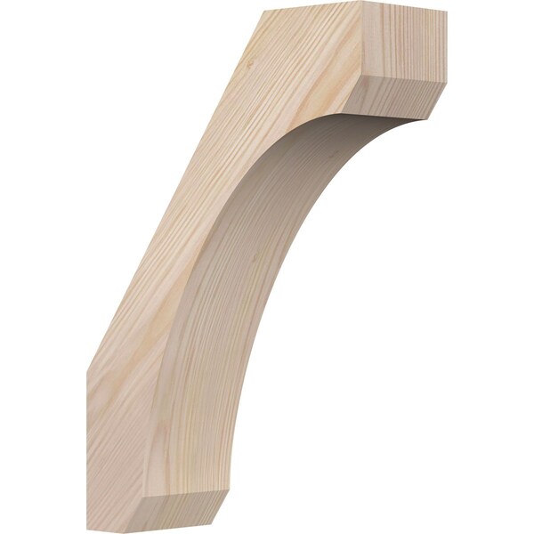 Ekena Millwork 3 1/2"W x 10"D x 14"H Legacy Smooth Knee Brace, Douglas Fir BRC04X10X14LEC00SDF - main